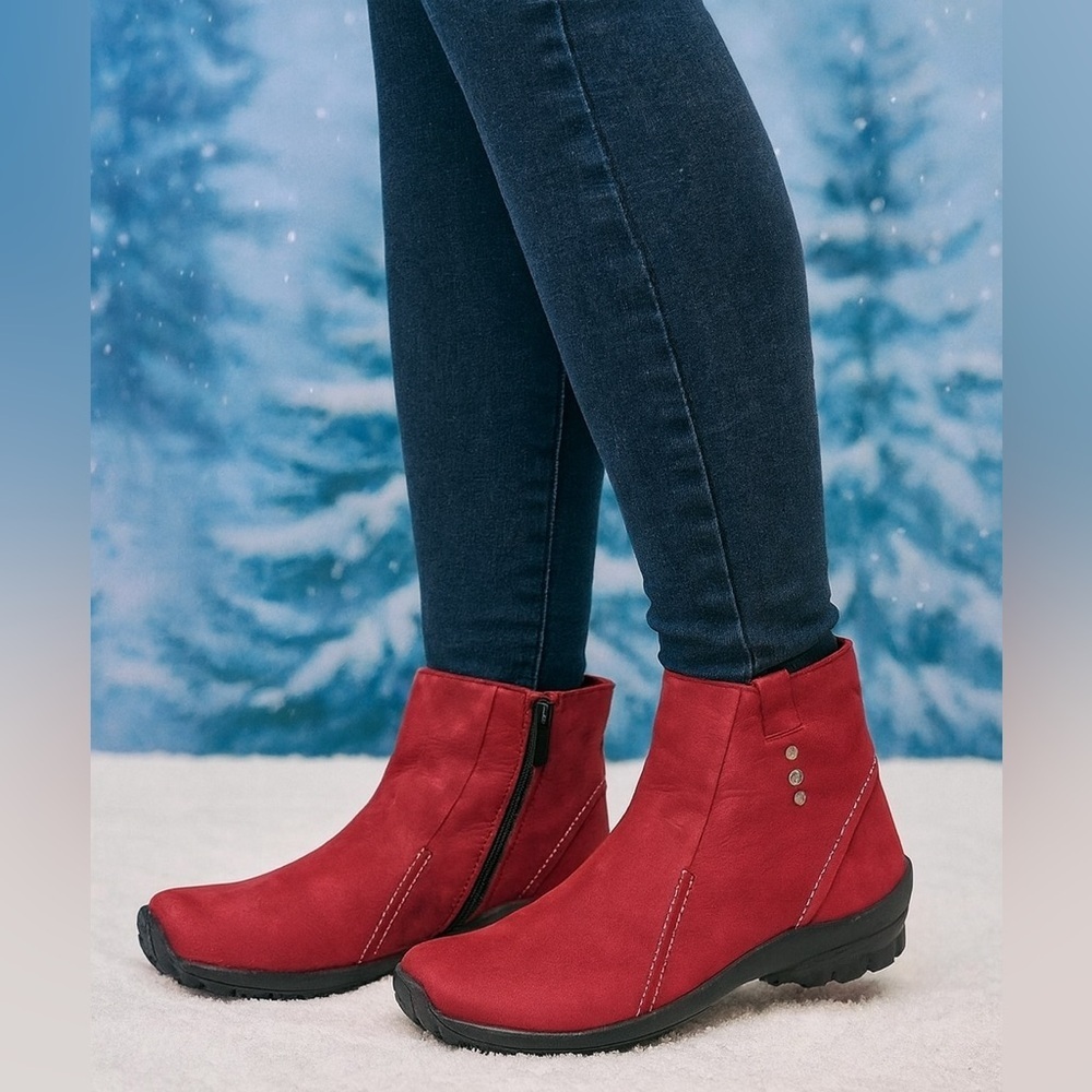 Wolky Zion Waterproof oxblood Nepal Oiled Leather boots